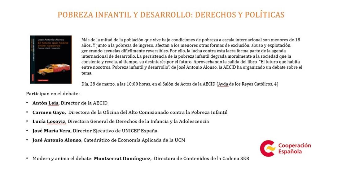 Pobreza infantil y desarrollo: derechos y políticas