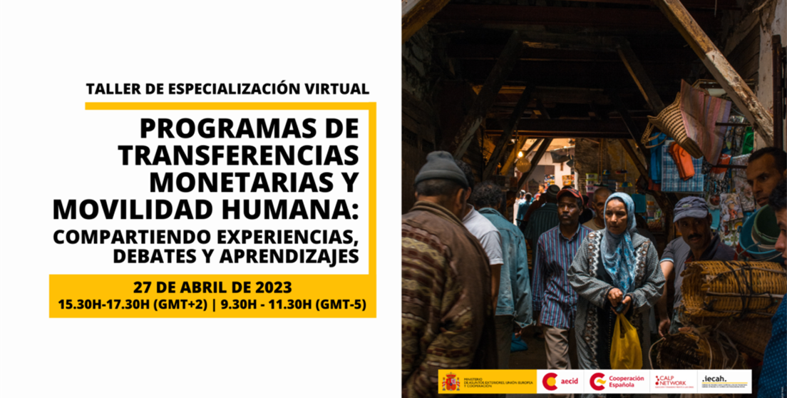 Taller de especialización virtual | Programas de transferencias monetarias y movilidad humana